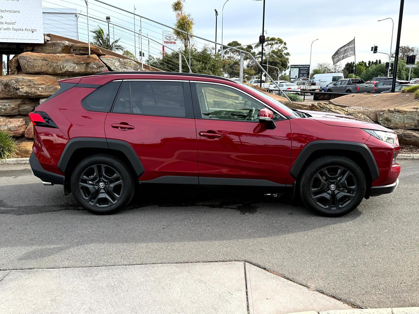 2023 Toyota RAV4 Edge AWD in Red