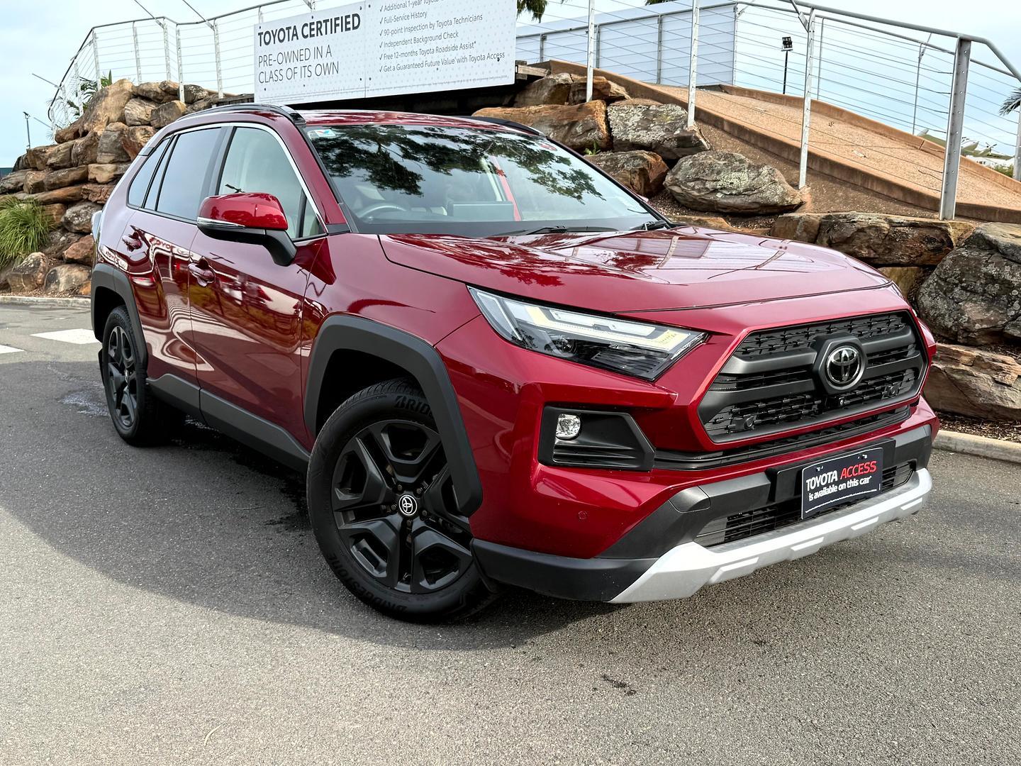 2023 Toyota RAV4 Edge AWD in Red