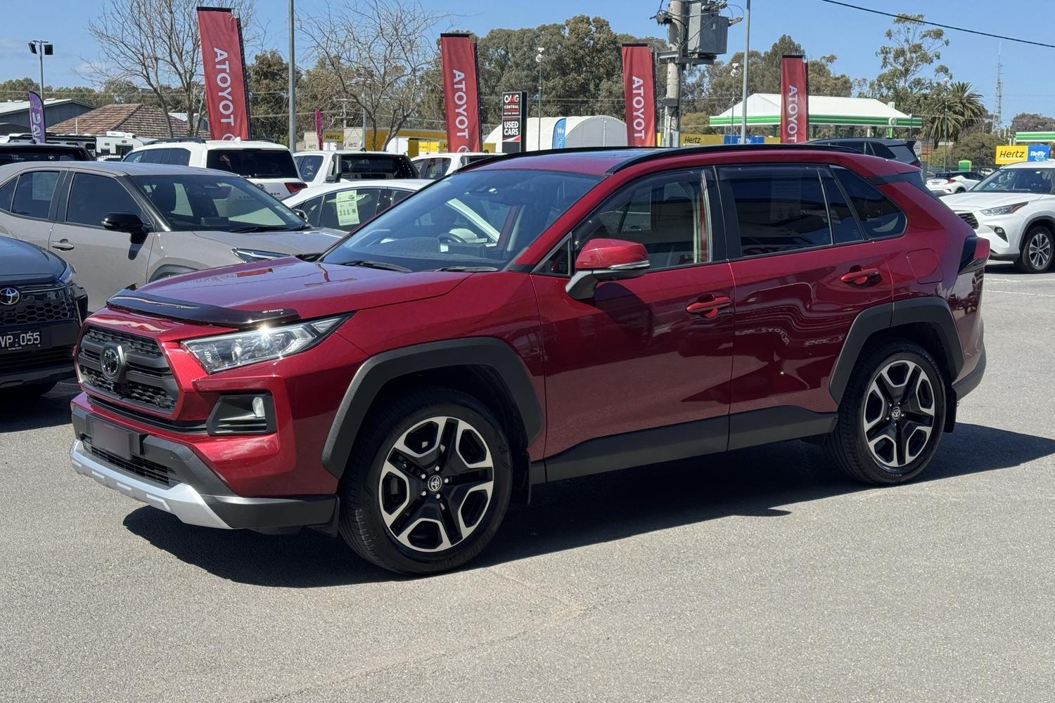 2021 Toyota RAV4 Edge AWD in Red