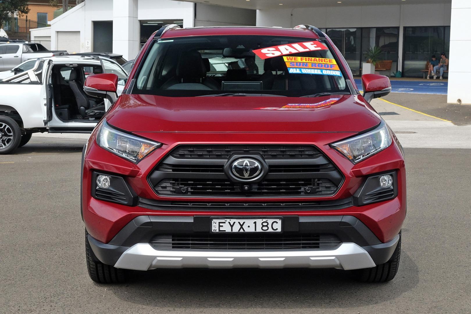 2019 Toyota RAV4 Edge AWD in Red