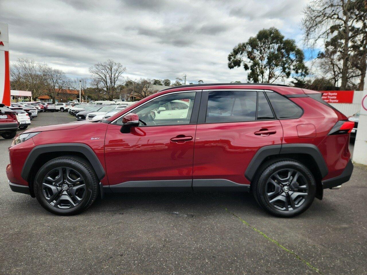 2025 Toyota RAV4 Edge AWD in Red