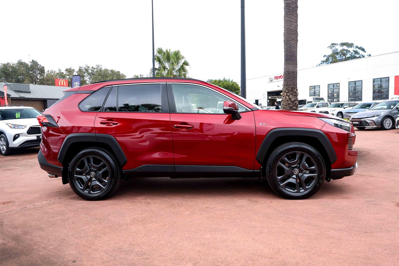 2024 Toyota RAV4 Edge AWD in Red