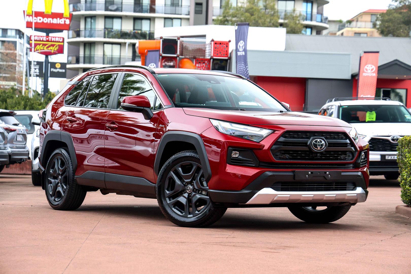 2024 Toyota RAV4 Edge AWD in Red