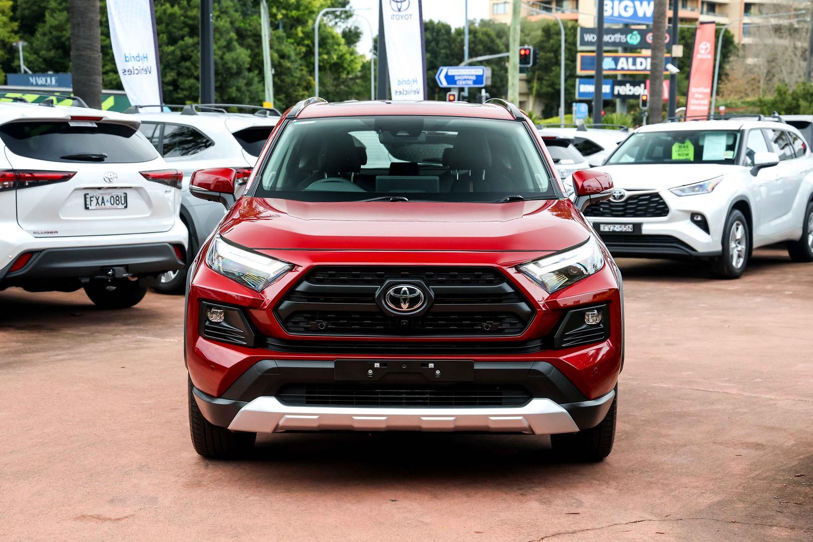 2024 Toyota RAV4 Edge AWD in Red