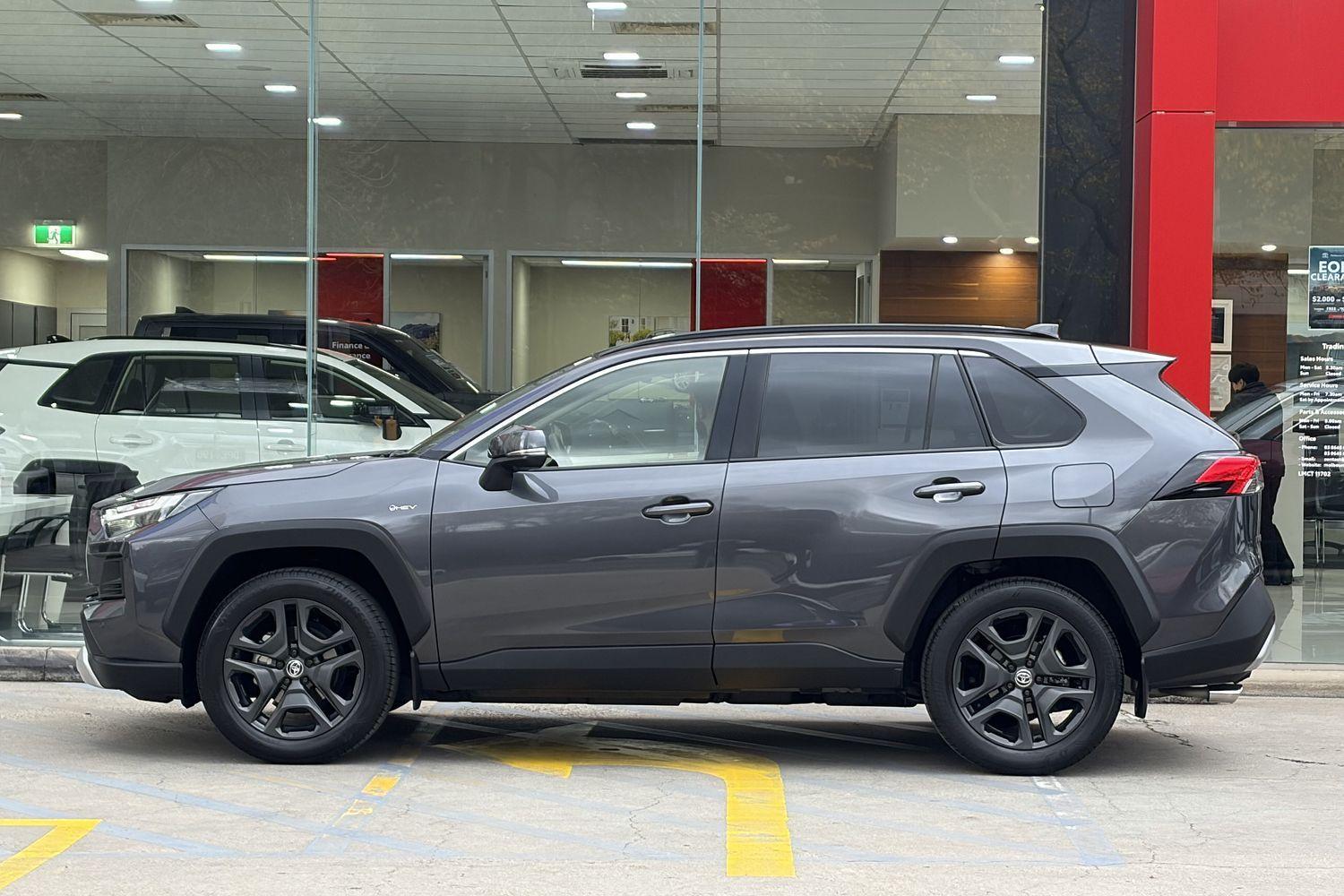 2025 Toyota RAV4 Edge in Silver