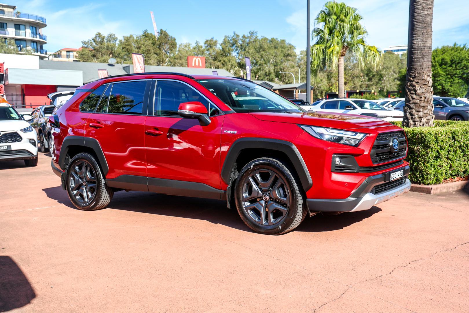2023 Toyota RAV4 Edge AWD in Red