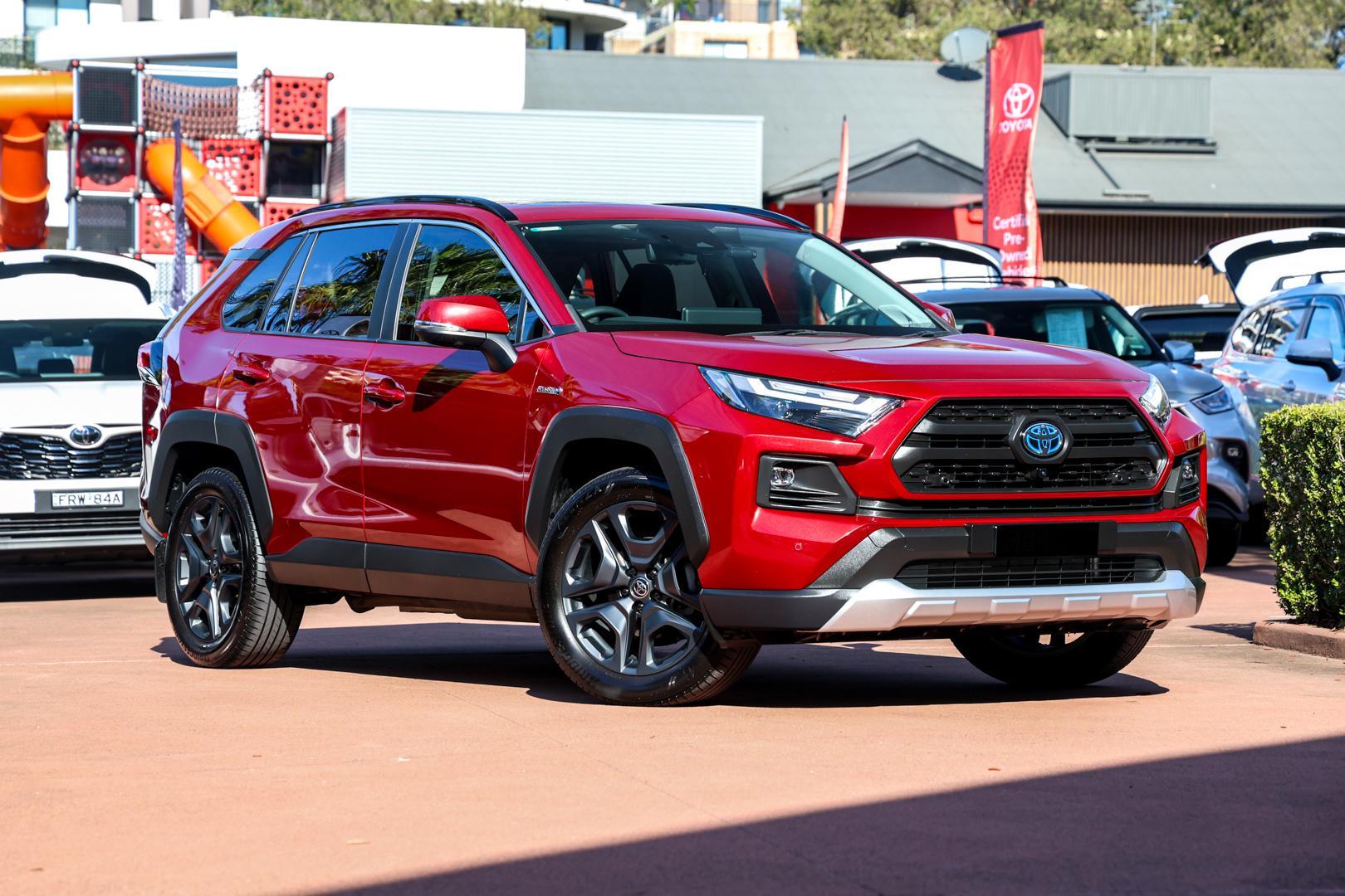 2023 Toyota RAV4 Edge AWD in Red