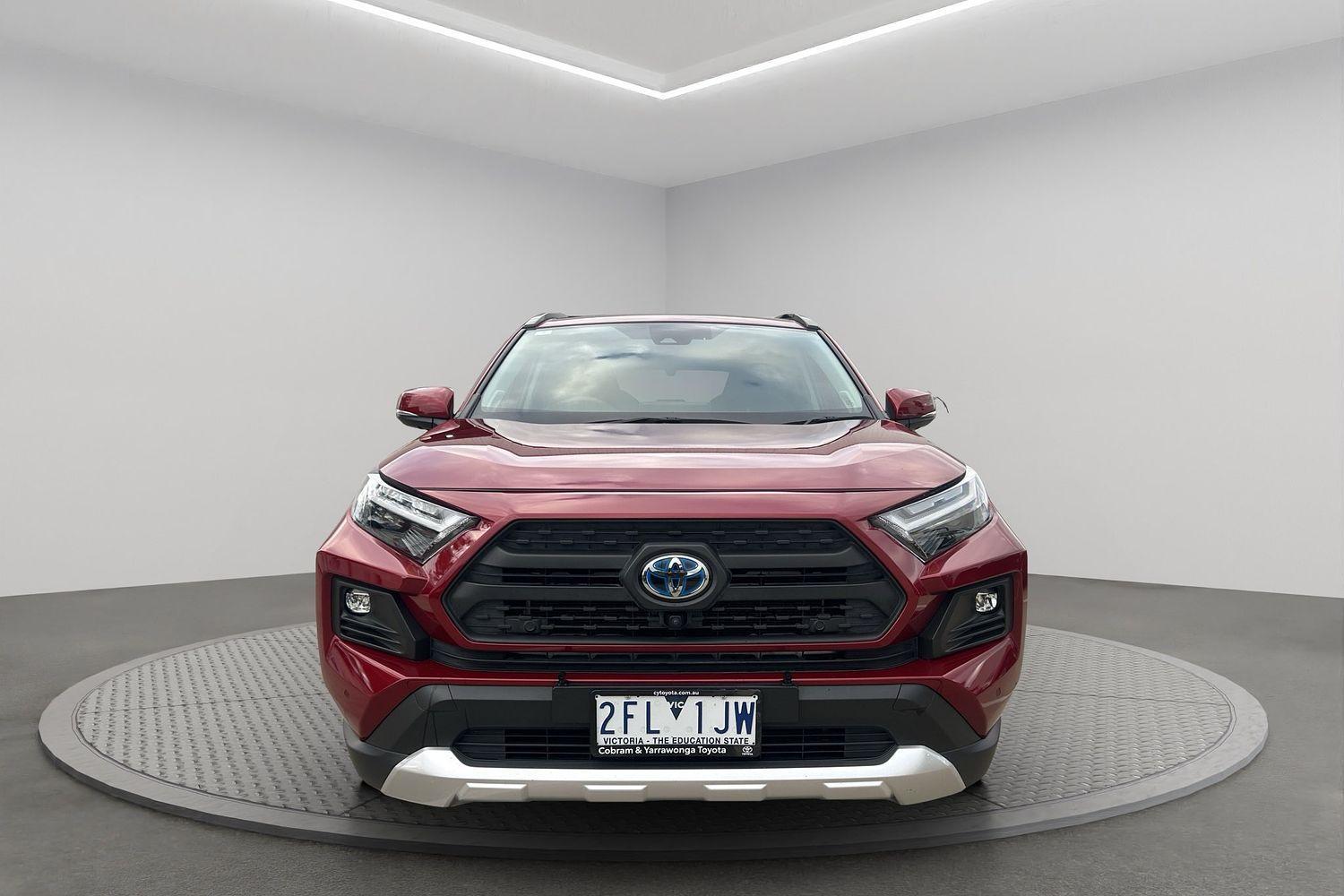 2021 Toyota RAV4 Edge AWD in Red