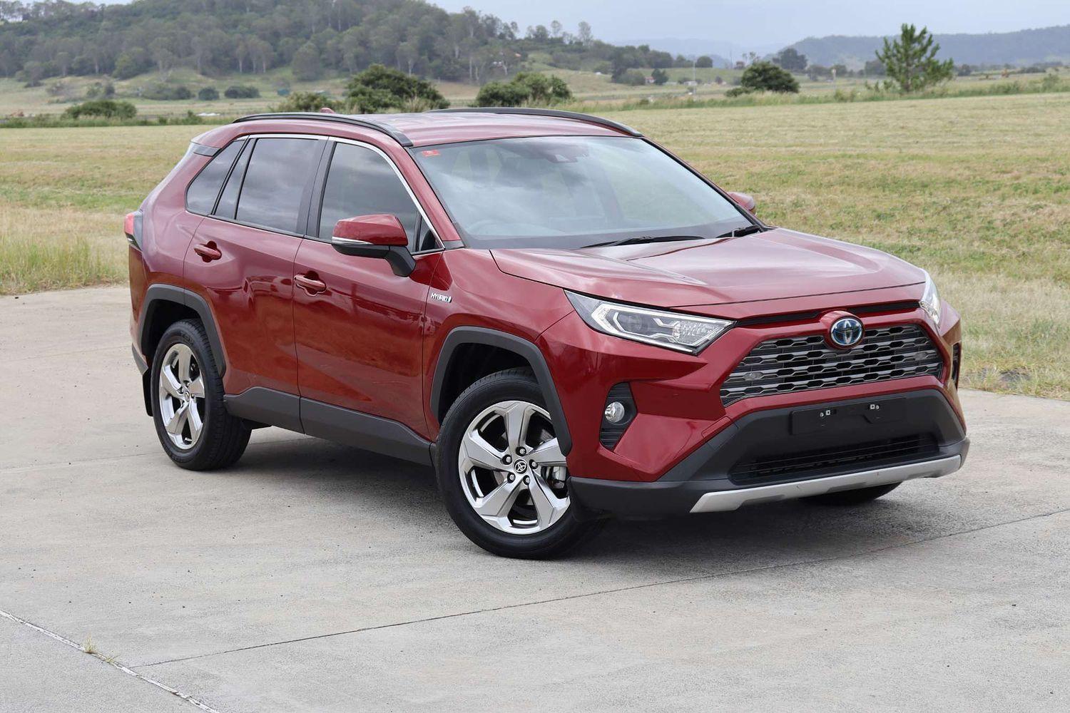 2021 Toyota RAV4 GXL AWD in Red