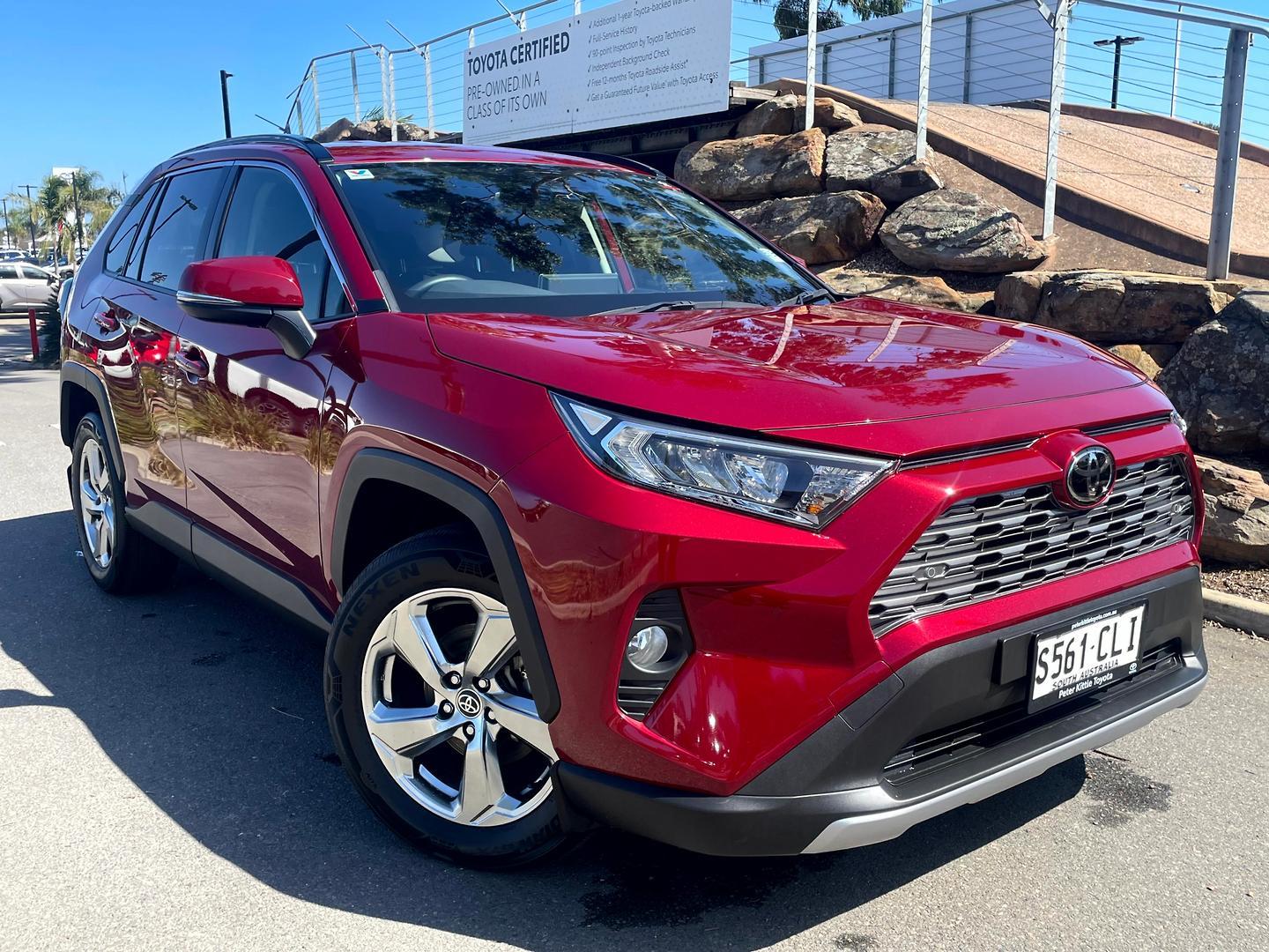 2021 Toyota RAV4 GXL-2WD in Red