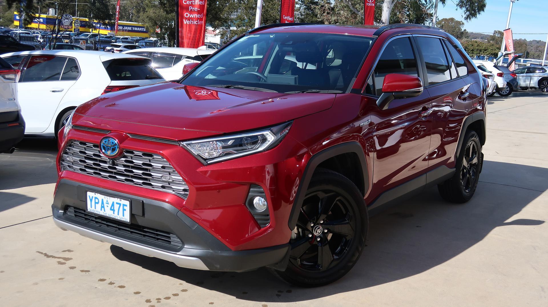 2021 Toyota RAV4 Cruiser 2WD in Red