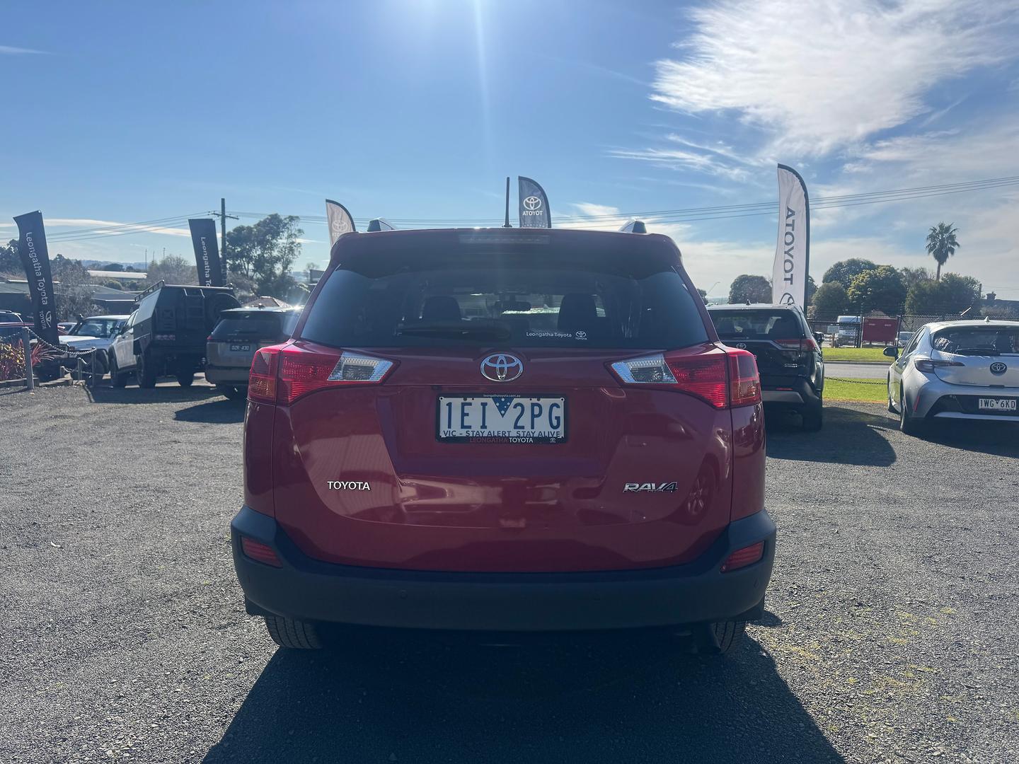 2015 Toyota RAV4 GXL-2WD in Red