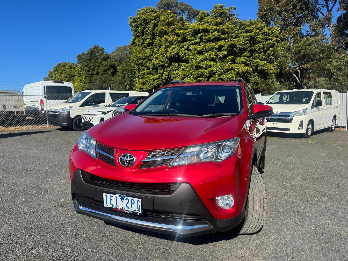 2015 Toyota RAV4 GXL-2WD in Red