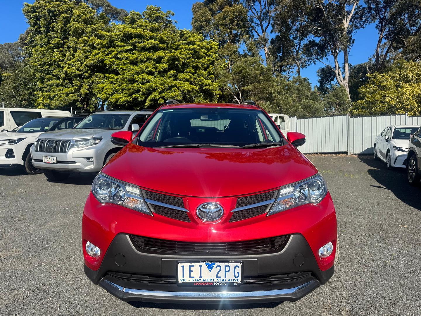 2015 Toyota RAV4 GXL-2WD in Red