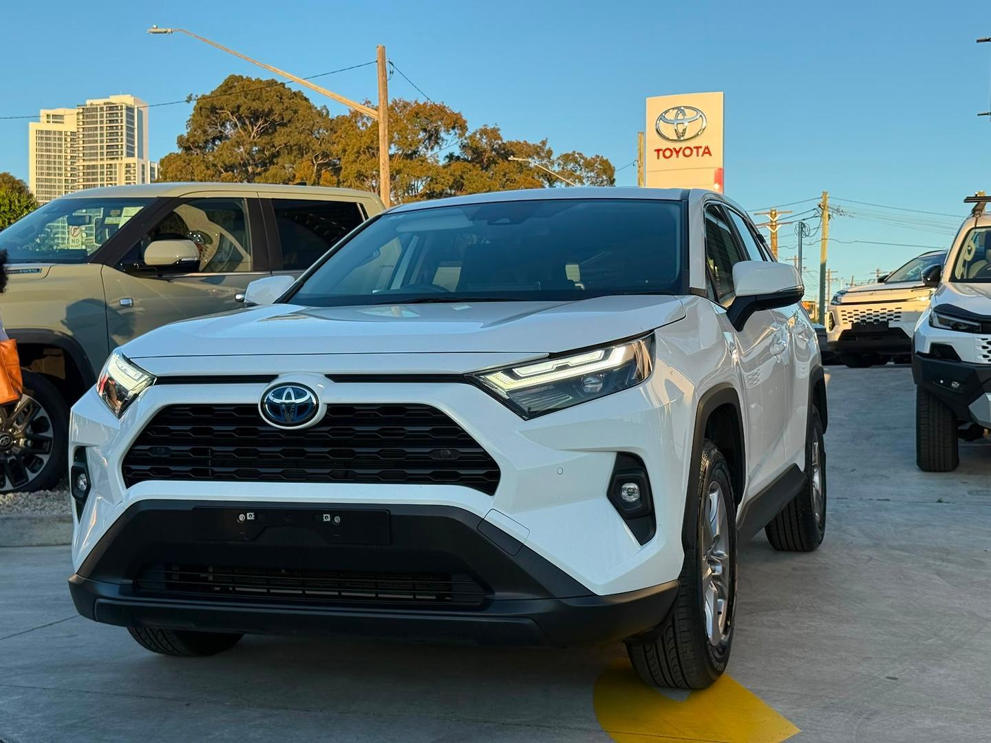 2024 Toyota RAV4 GX-2WD in White