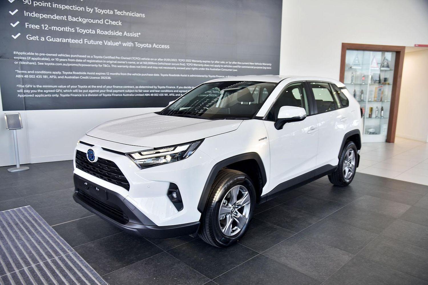 2024 Toyota RAV4 GX-2WD in White