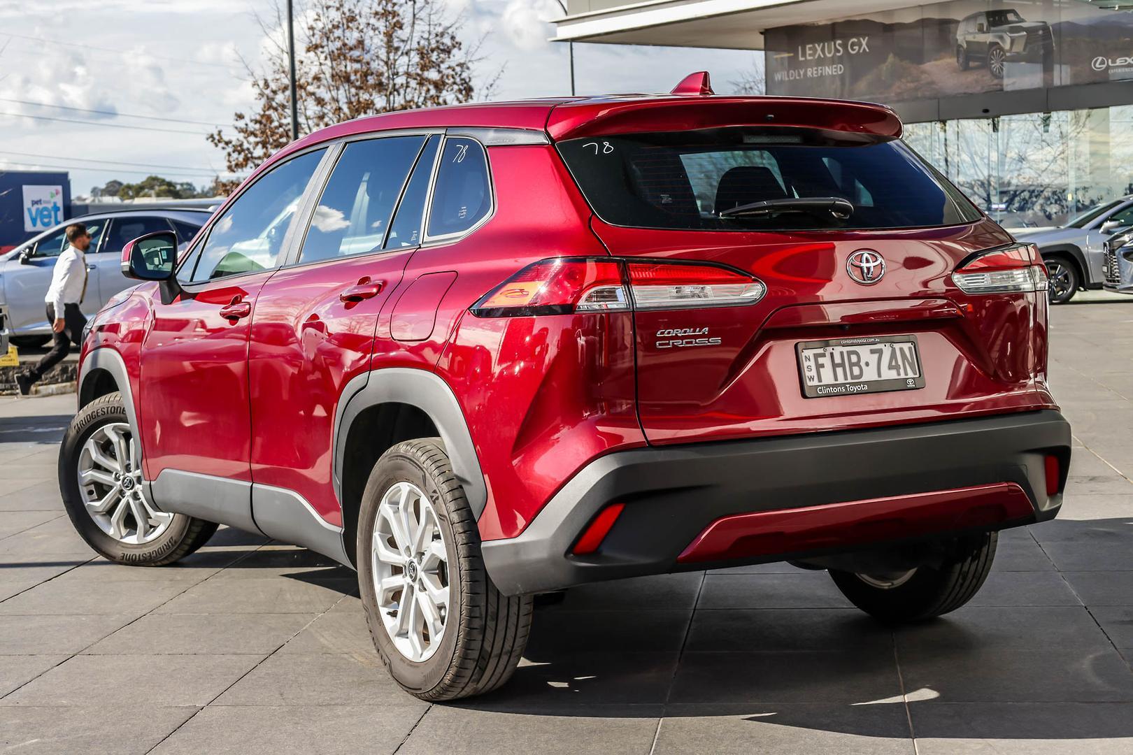 2024 Toyota Corolla Cross GX in Red