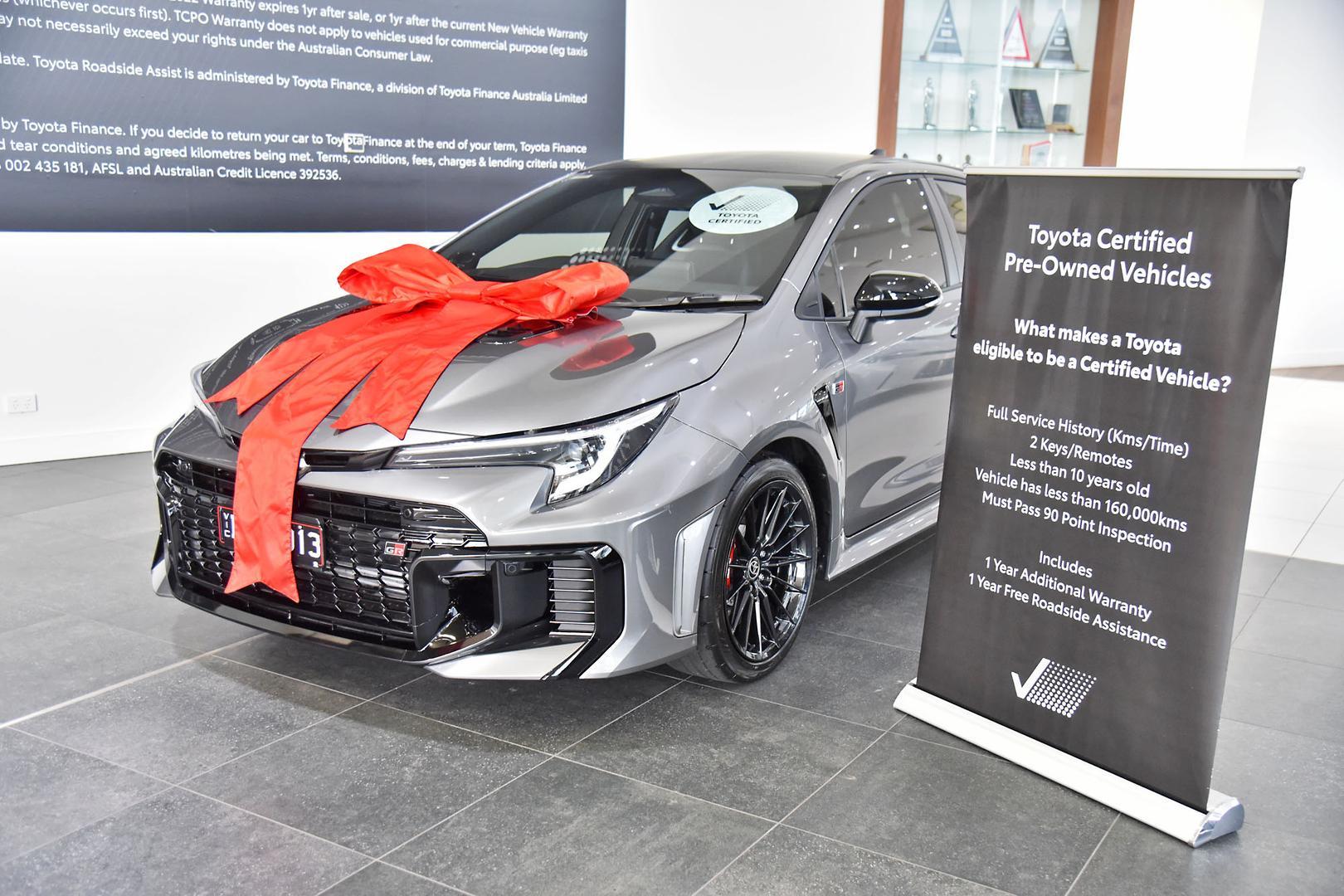 2025 Toyota Corolla GTS in Silver