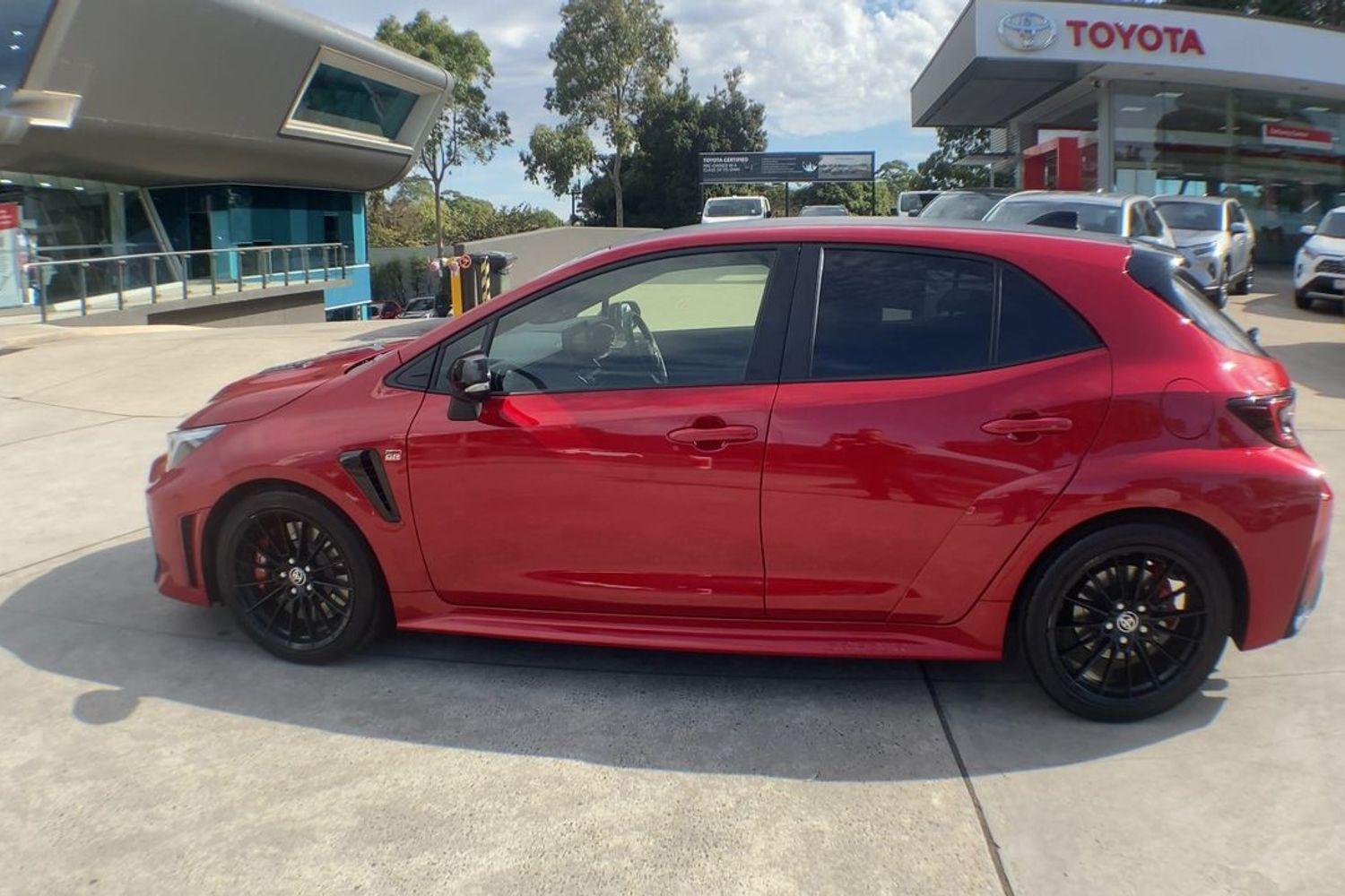 2025 Toyota Corolla GTS in Red