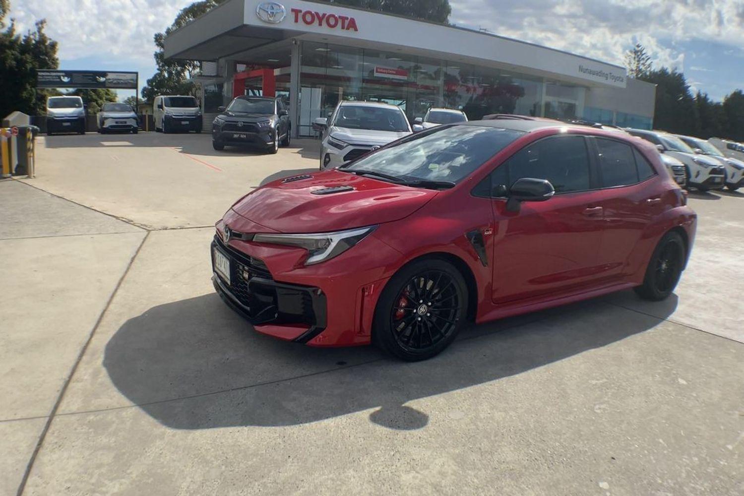 2025 Toyota Corolla GTS in Red