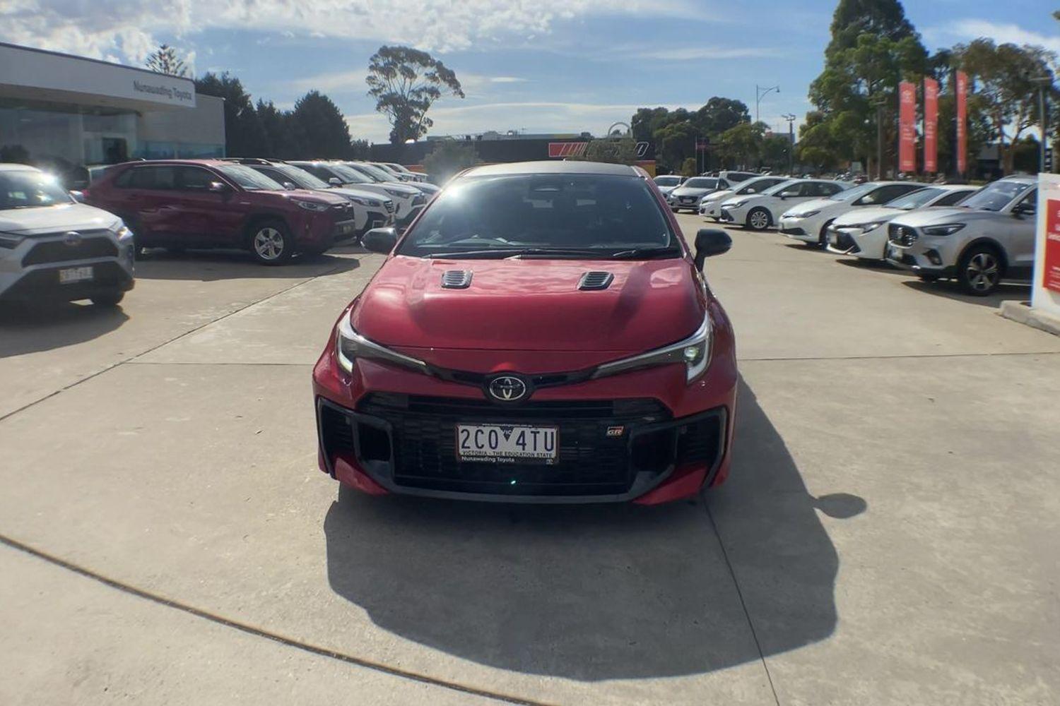 2025 Toyota Corolla GTS in Red