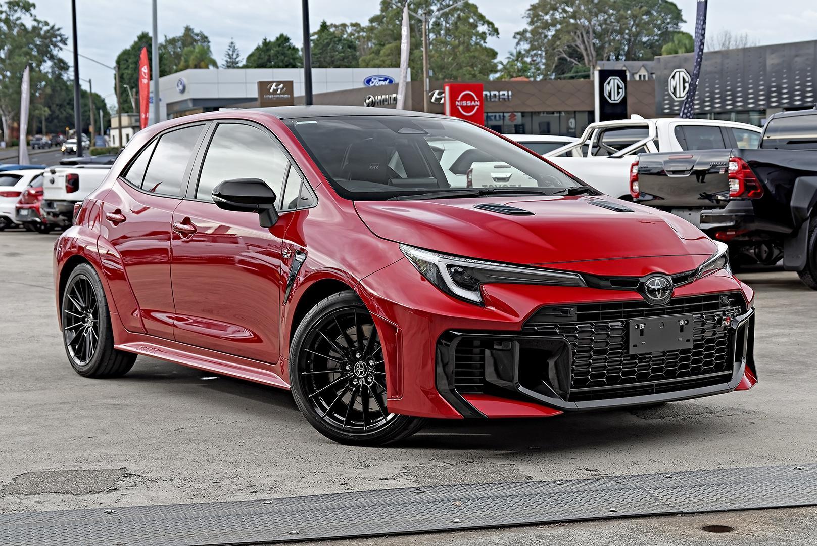 2025 Toyota Corolla GTS in Red