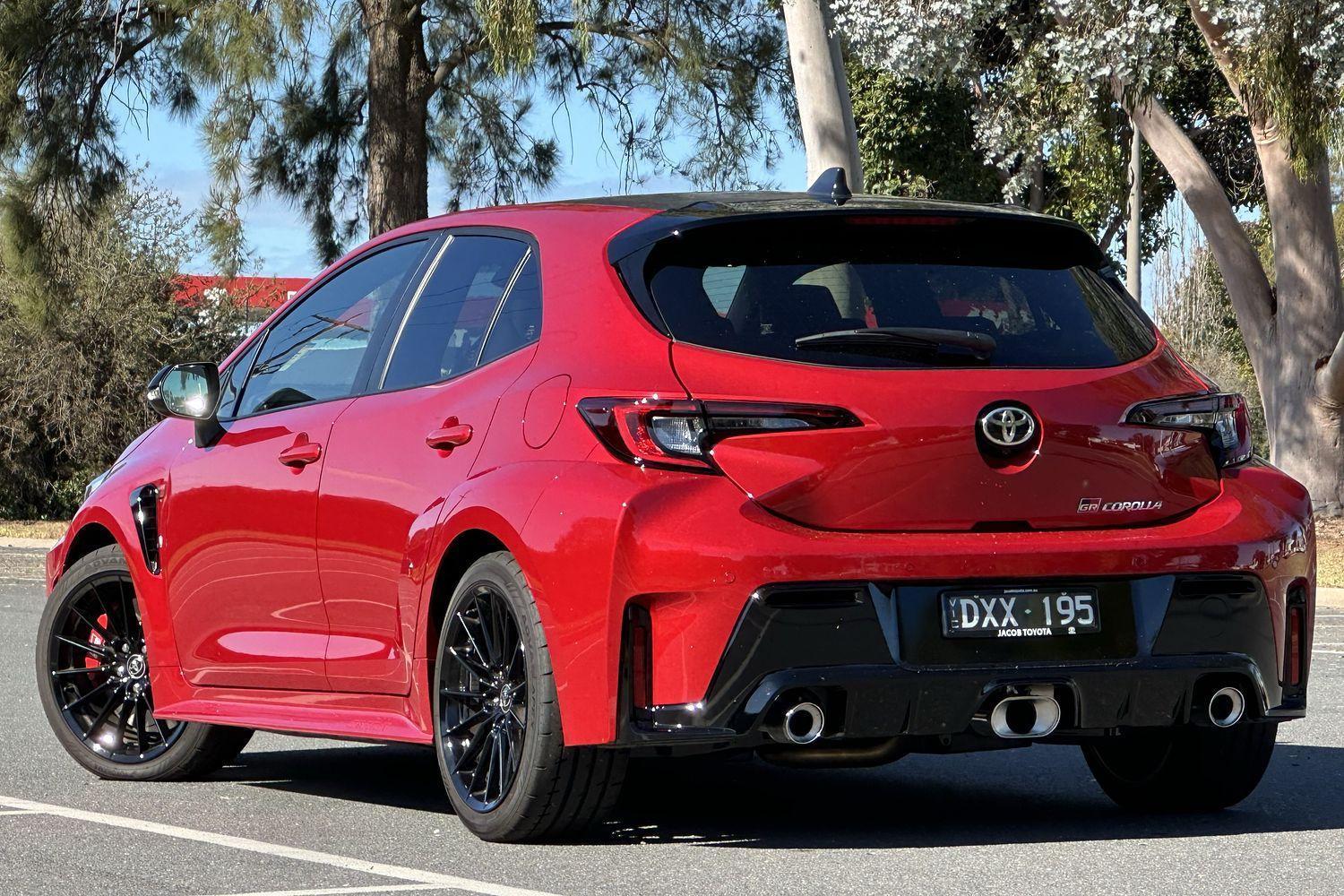 2025 Toyota Corolla GTS in Red