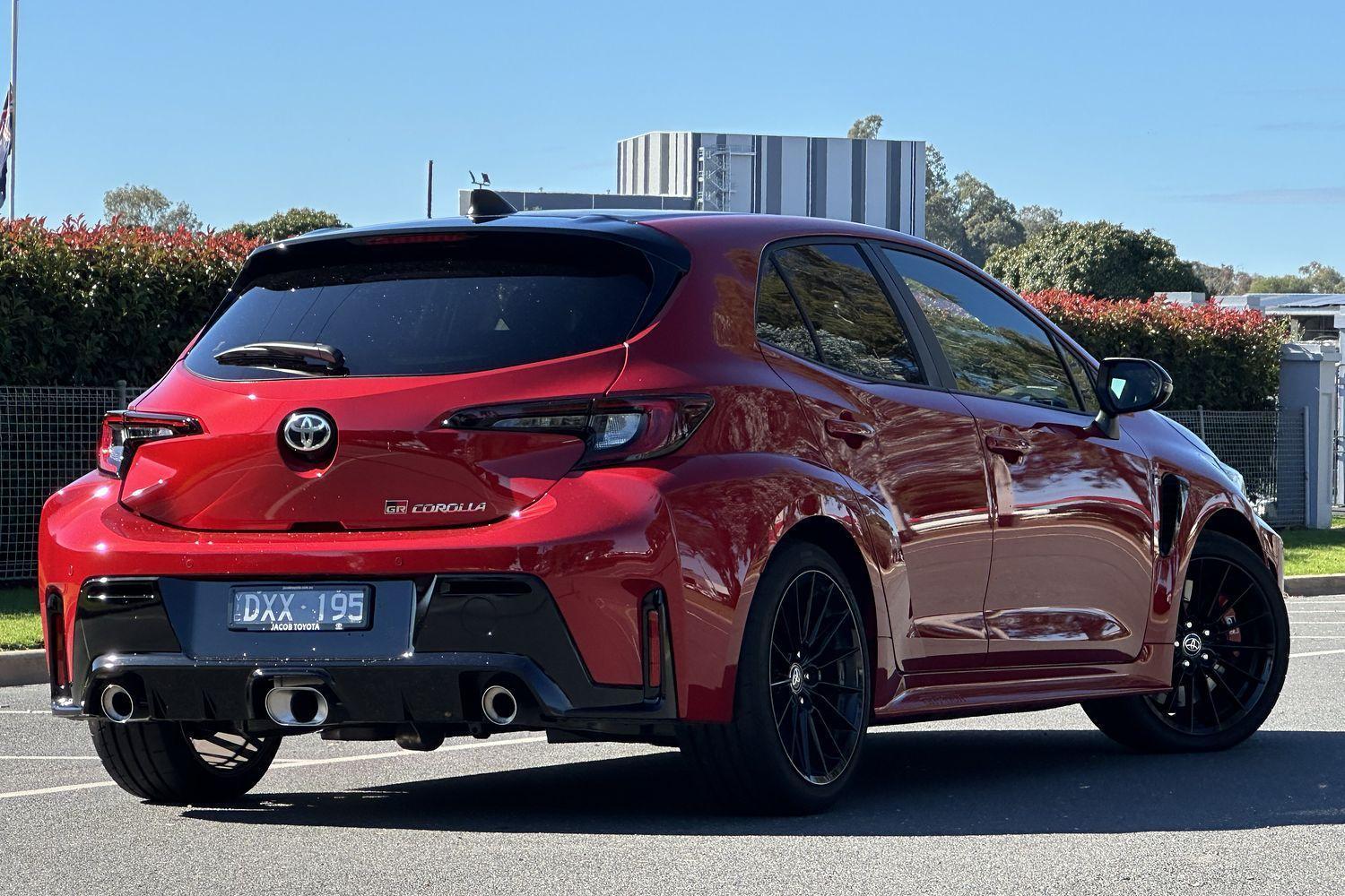 2025 Toyota Corolla GTS in Red