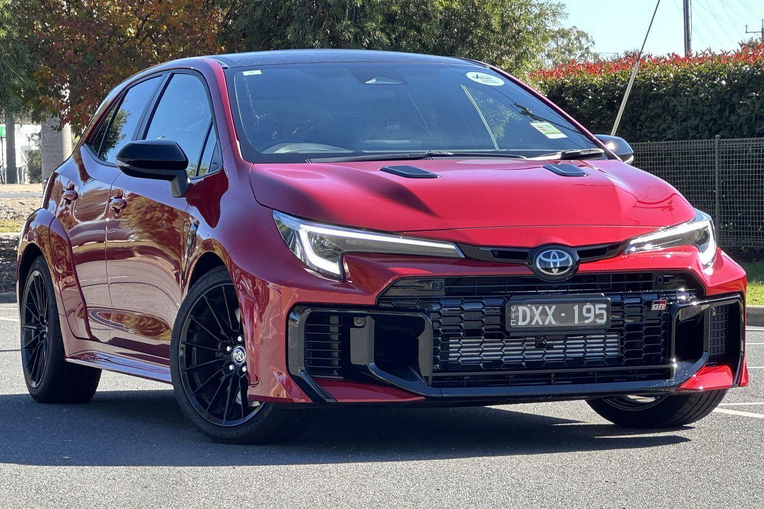 2025 Toyota Corolla GTS in Red