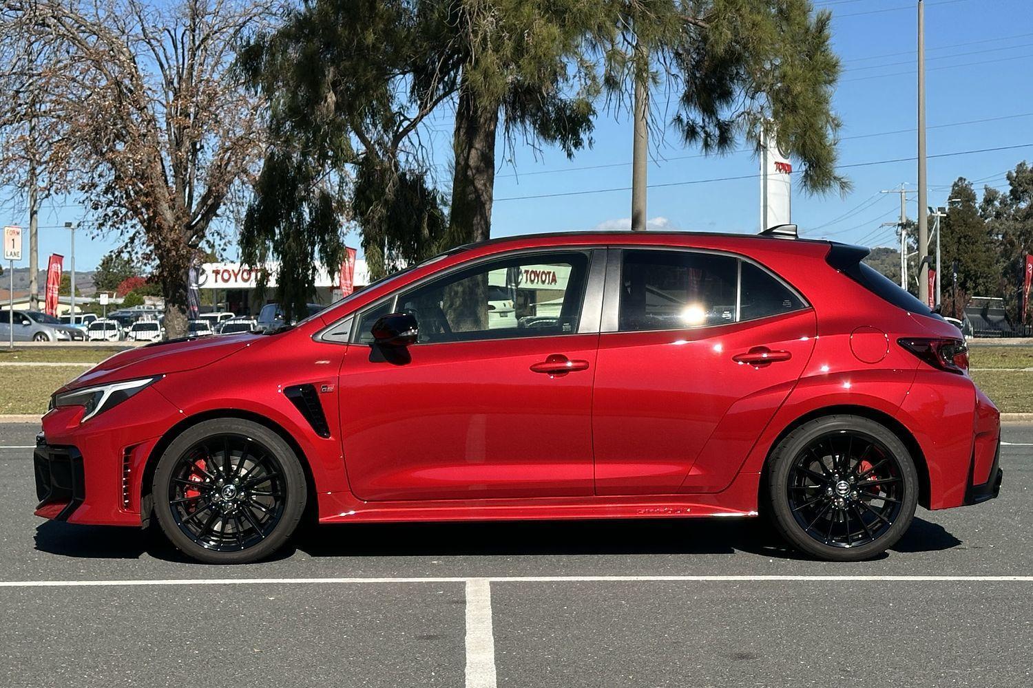 2025 Toyota Corolla GTS in Red