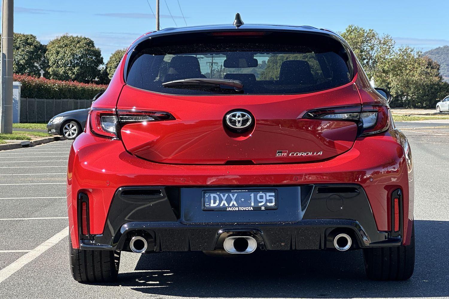 2025 Toyota Corolla GTS in Red