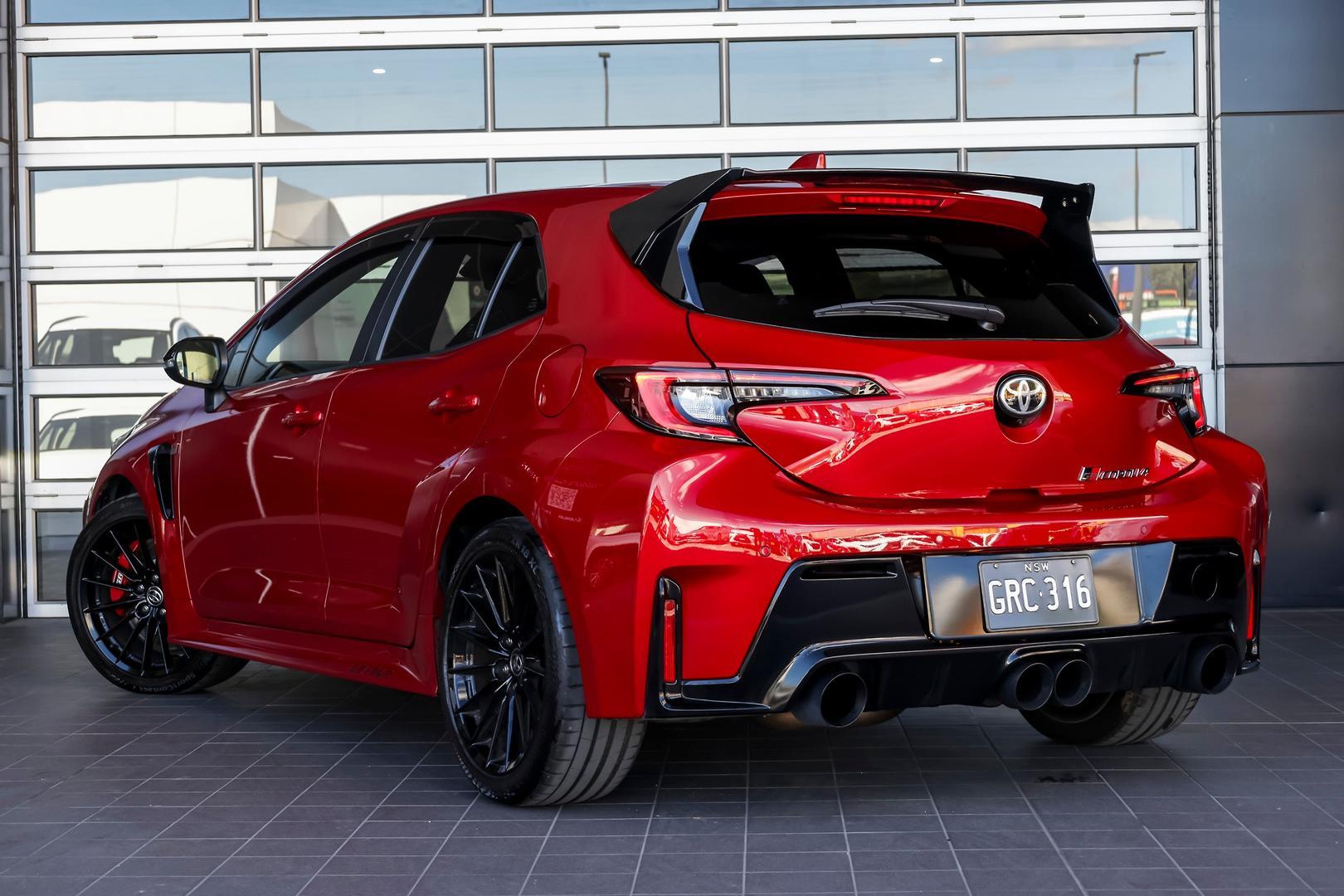 2023 Toyota Corolla GTS in Red