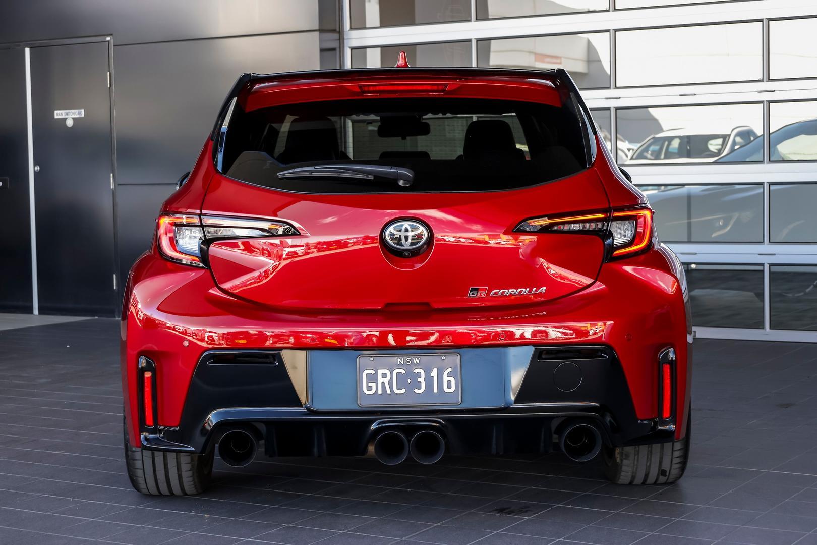 2023 Toyota Corolla GTS in Red