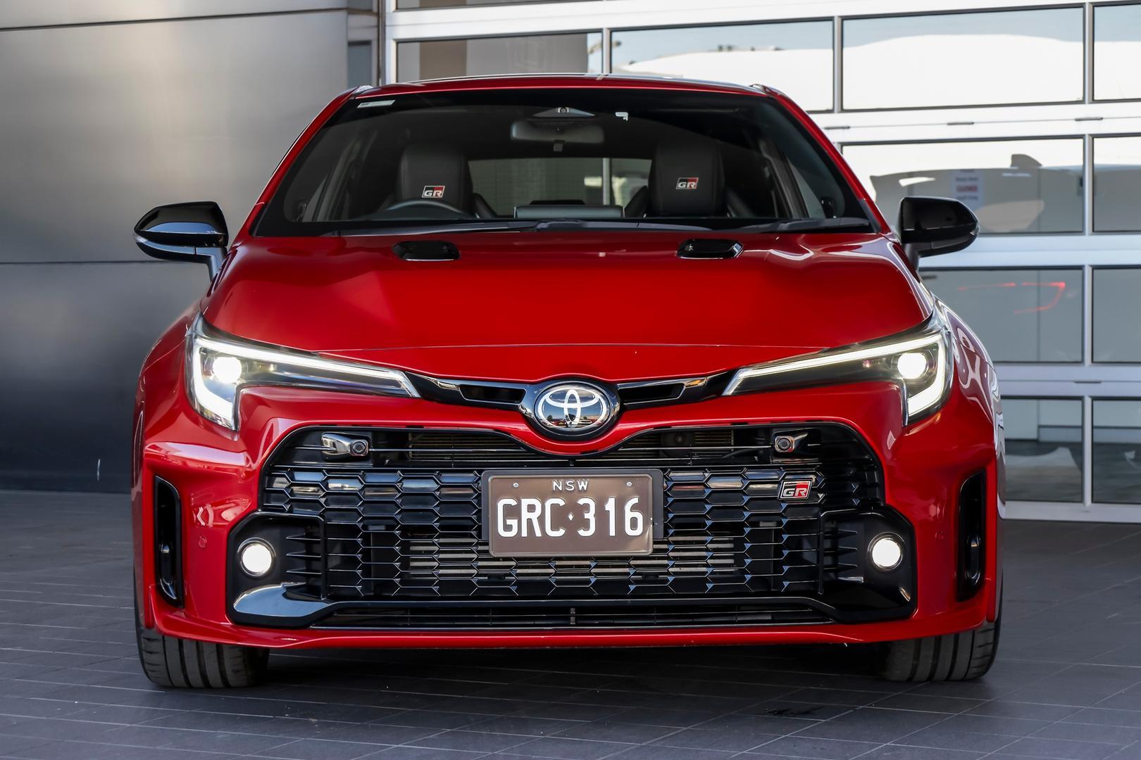 2023 Toyota Corolla GTS in Red