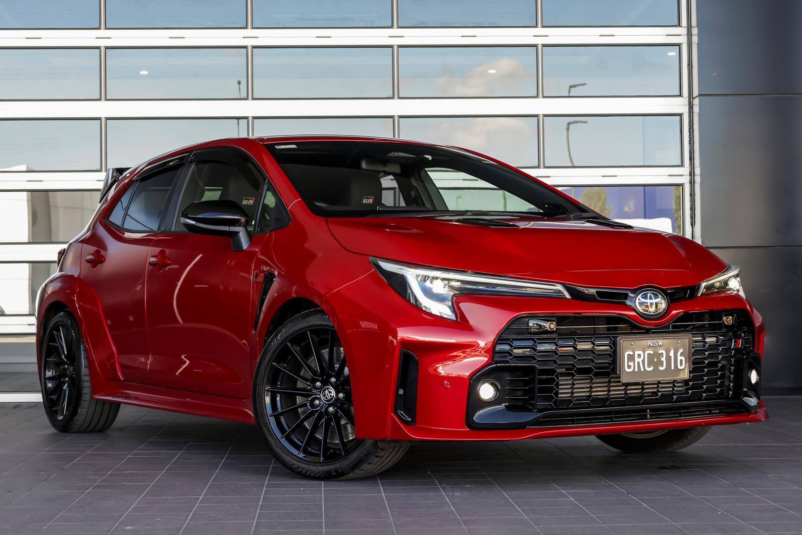2023 Toyota Corolla GTS in Red