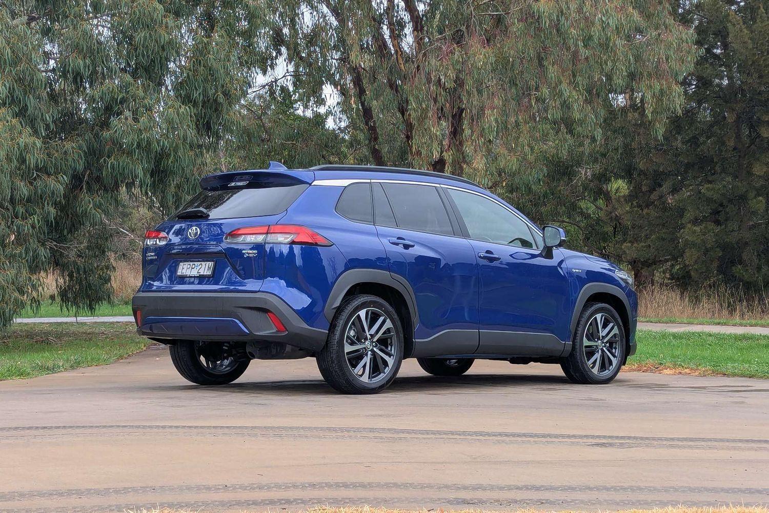 2025 Toyota Corolla Cross Atmos 2WD in Blue