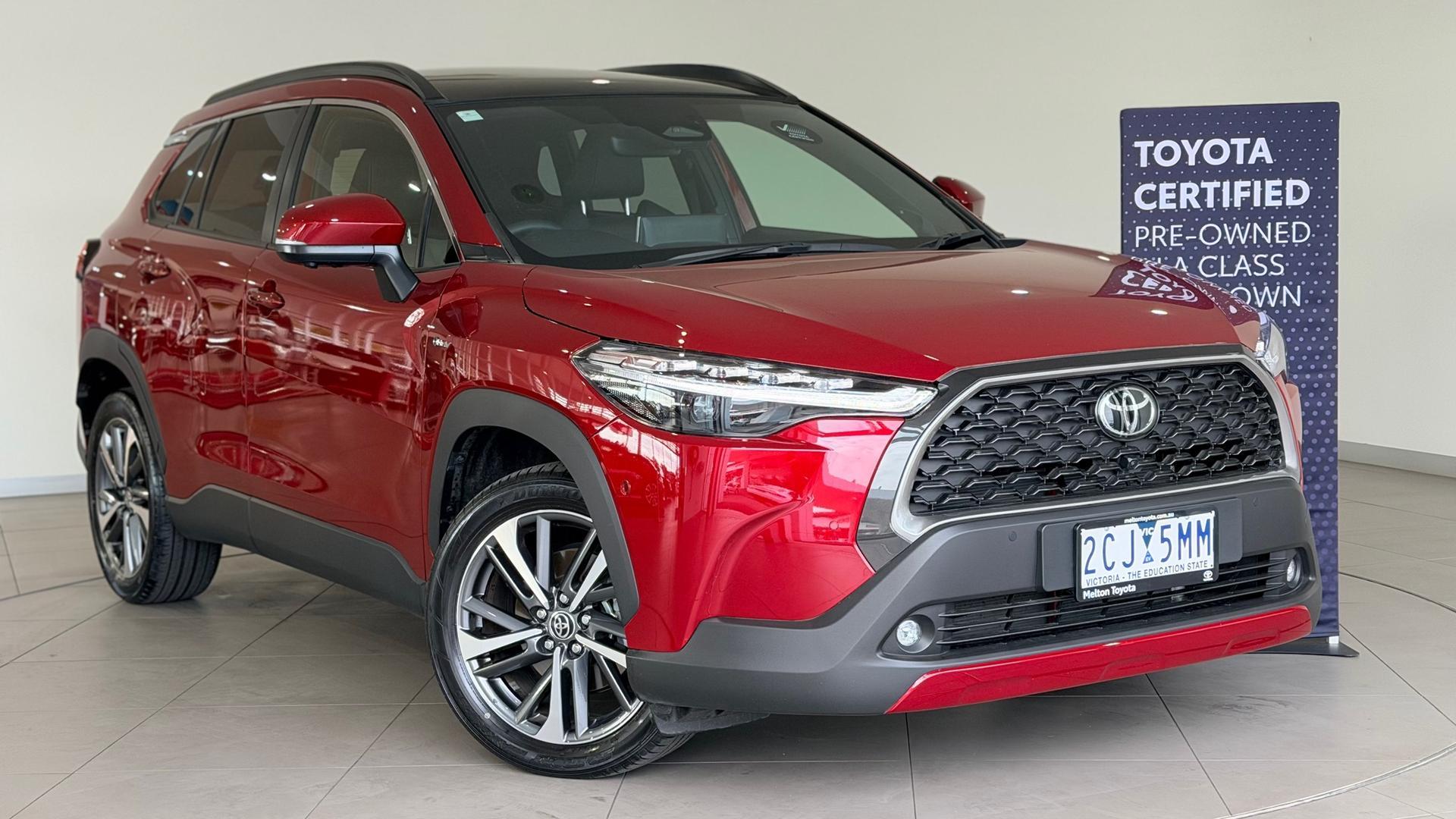 2025 Toyota Corolla Cross Atmos 2WD in Red