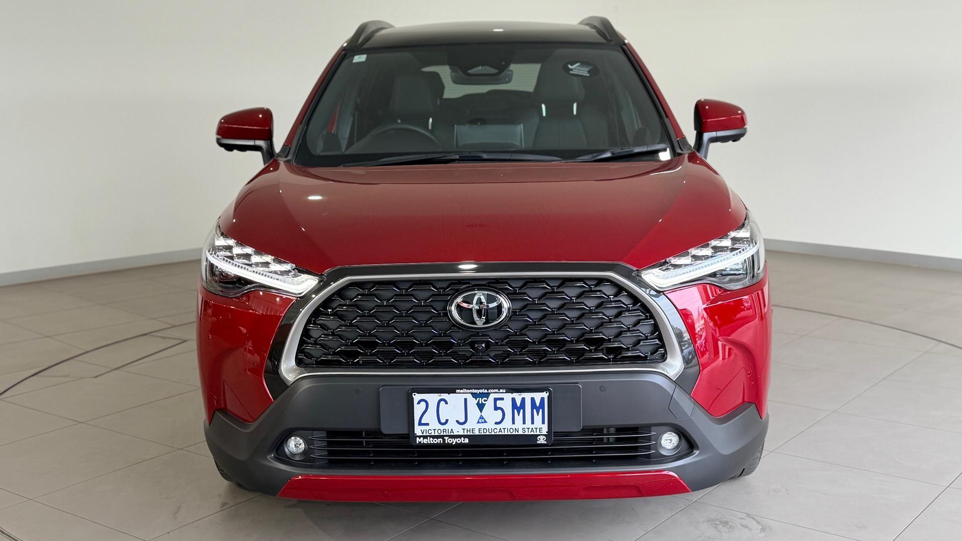 2025 Toyota Corolla Cross Atmos 2WD in Red