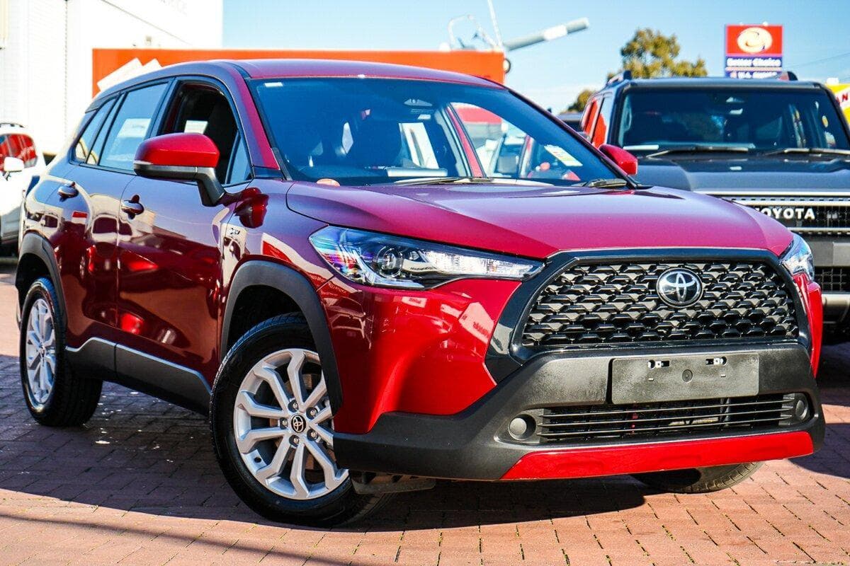 2025 Toyota Corolla Cross GX in Red
