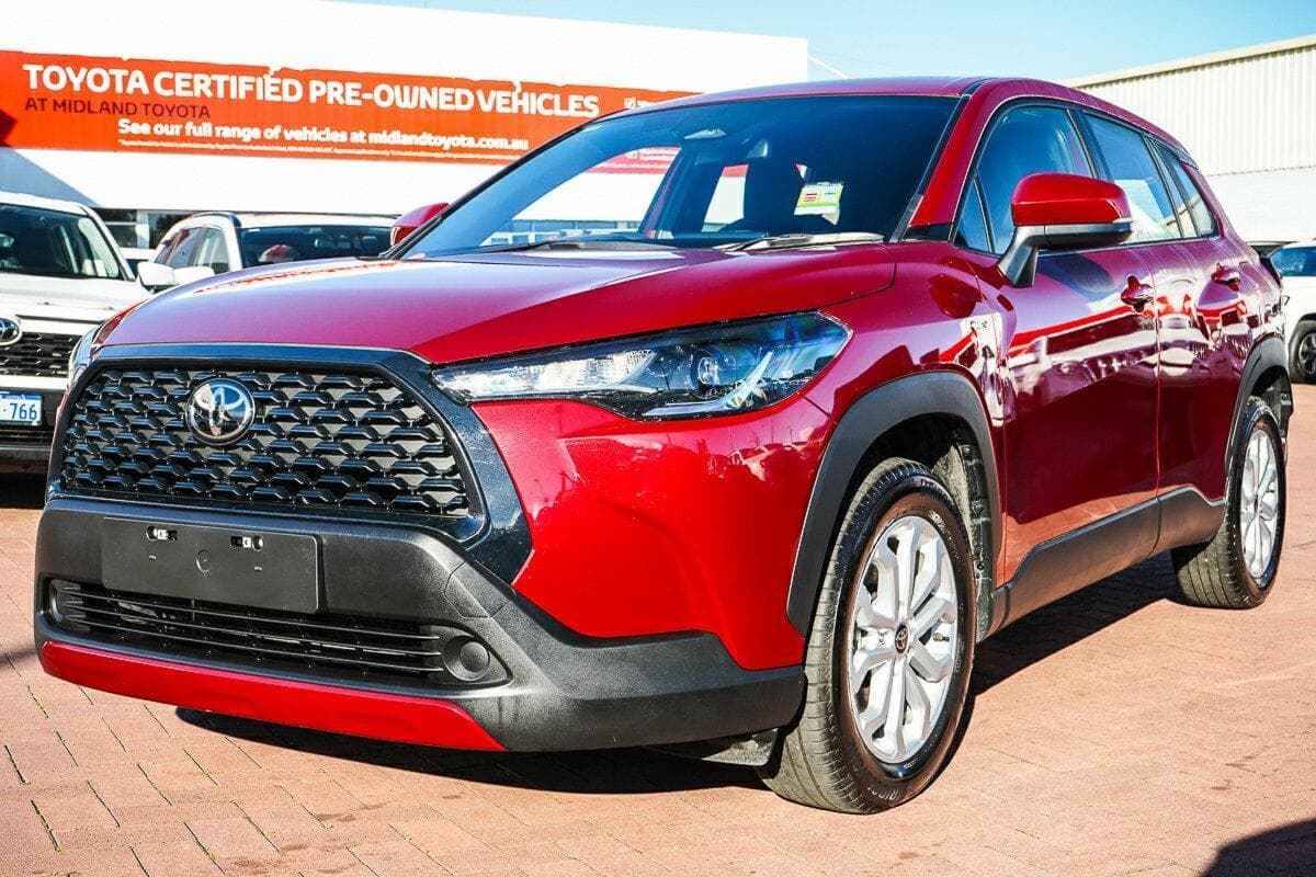 2025 Toyota Corolla Cross GX in Red