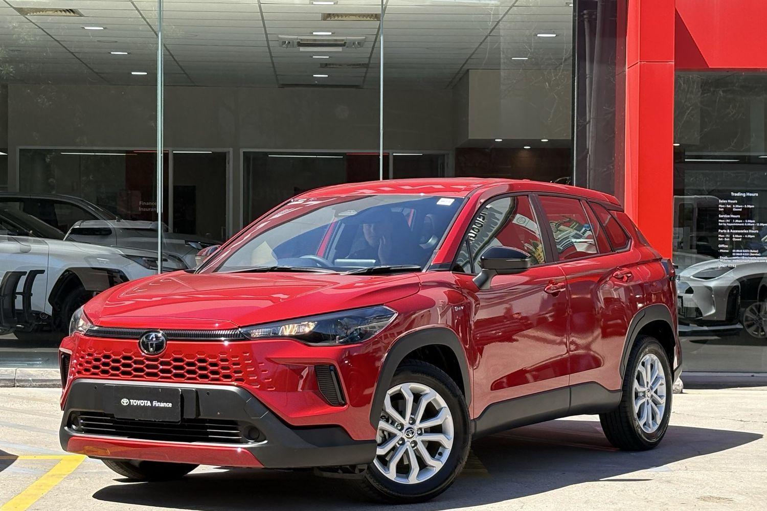 2025 Toyota Corolla Cross GX in Red