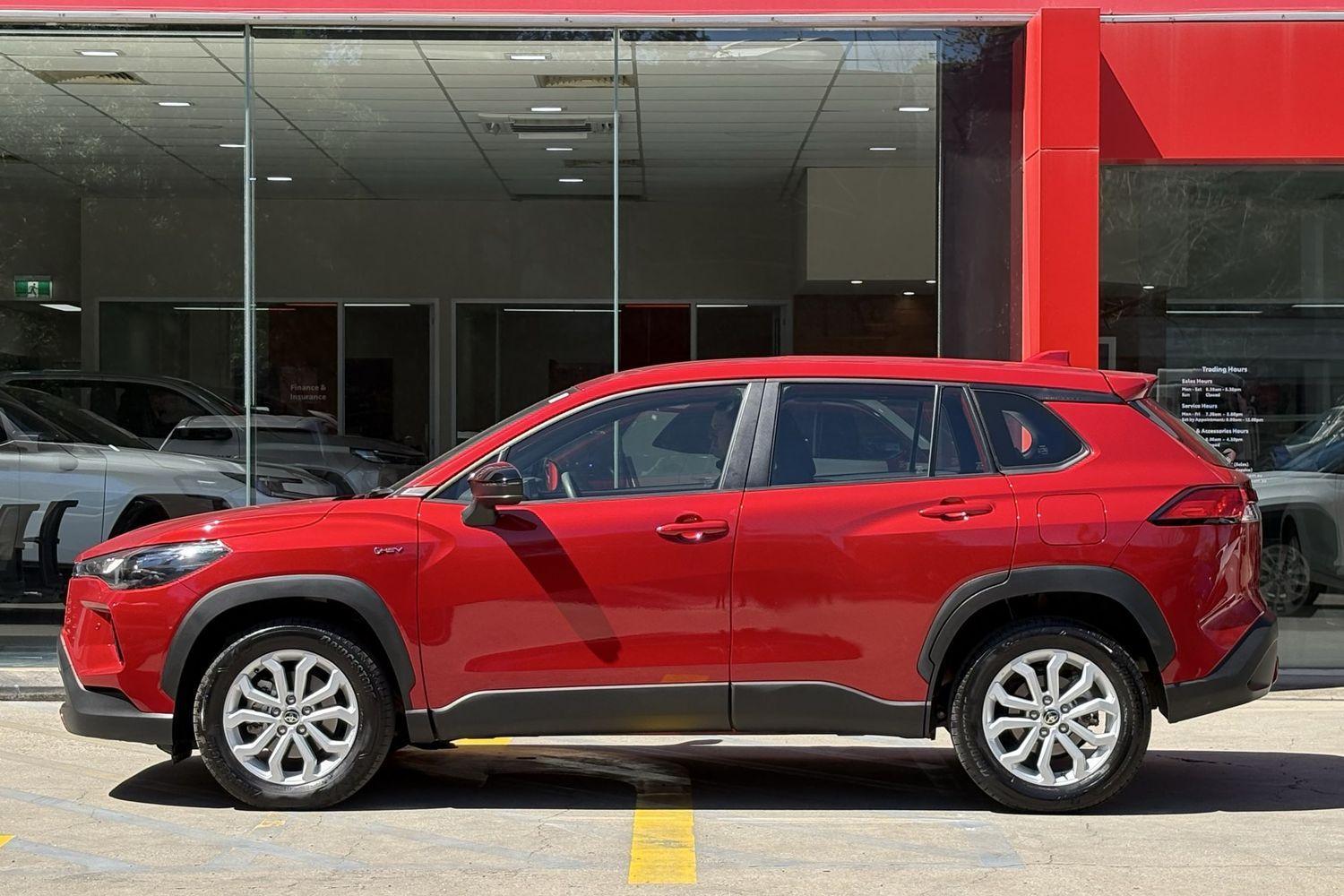 2025 Toyota Corolla Cross GX in Red