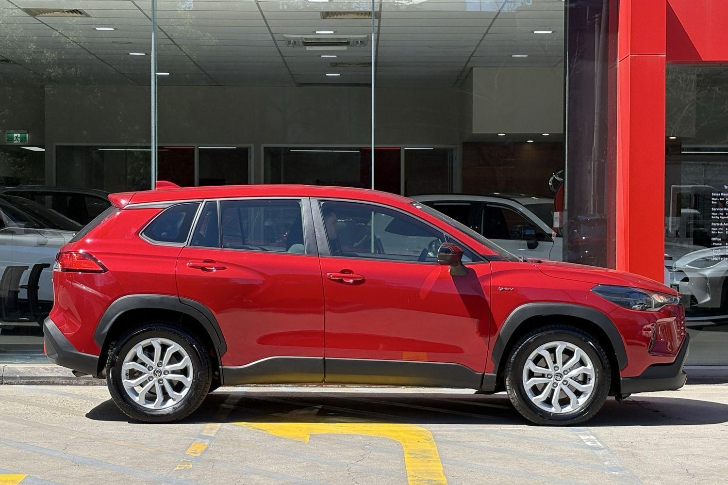 2025 Toyota Corolla Cross GX in Red