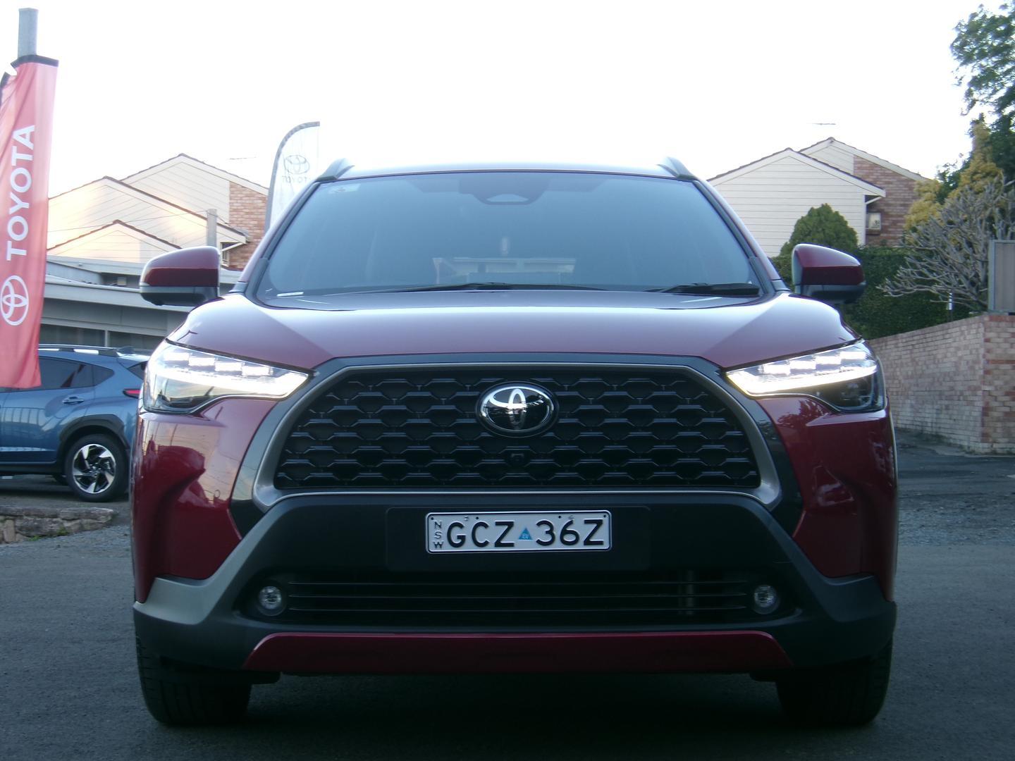 2025 Toyota Corolla Cross GXL in Red