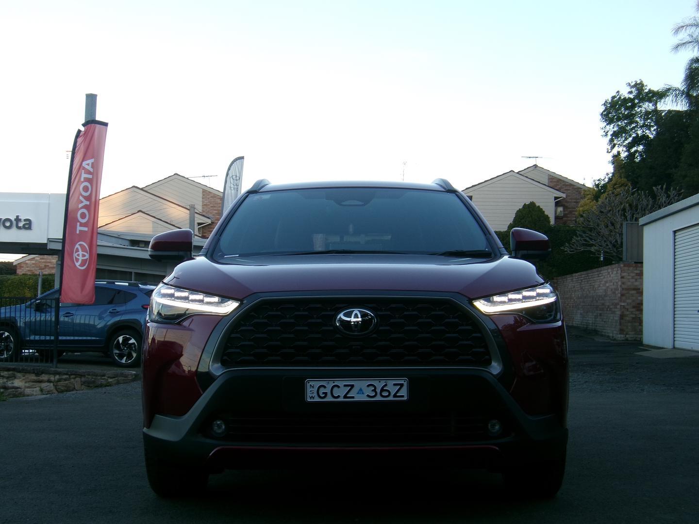 2025 Toyota Corolla Cross GXL in Red
