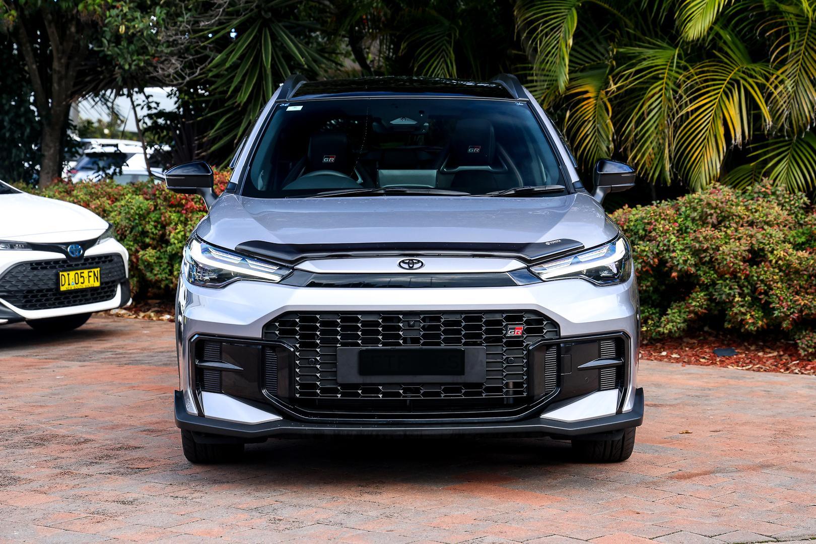 2025 Toyota Corolla Cross GR-S HV AWD in Silver
