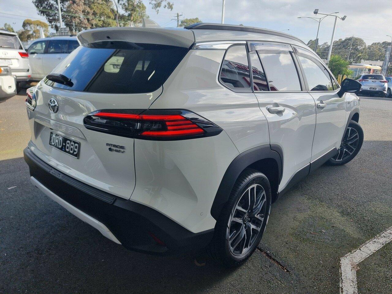 2025 Toyota Corolla Cross Atmos AWD in White