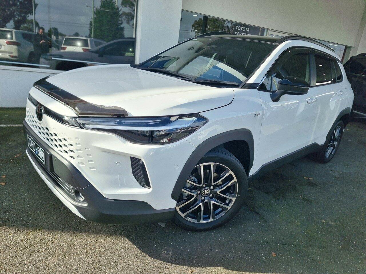 2025 Toyota Corolla Cross Atmos AWD in White