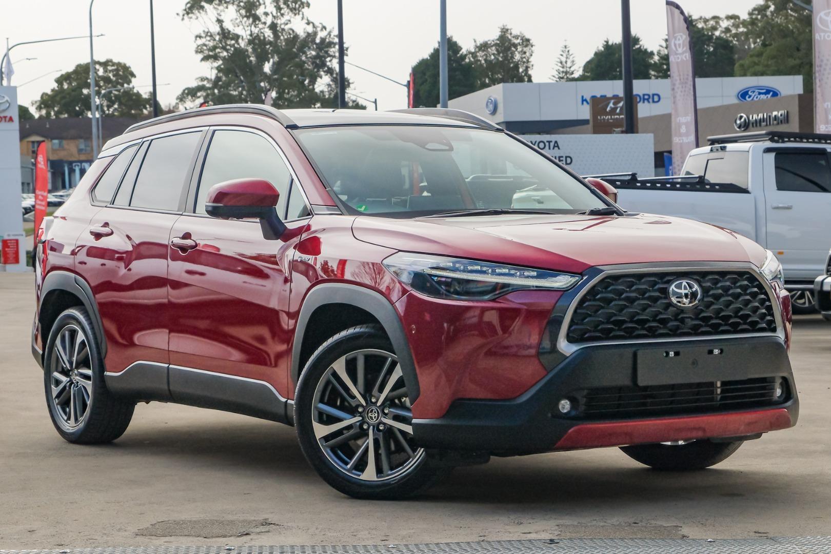 2024 Toyota Corolla Cross Atmos AWD in Red