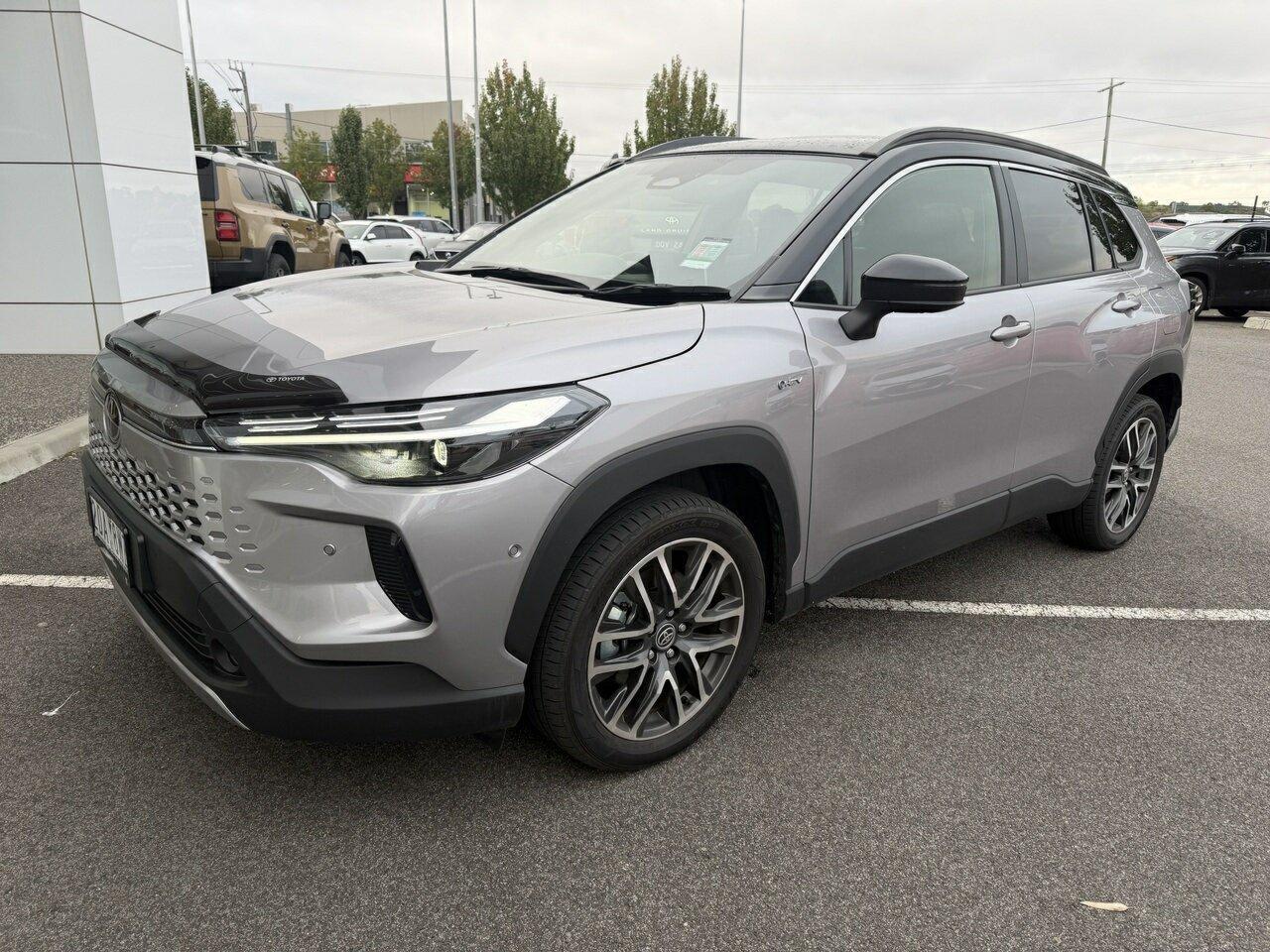 2025 Toyota Corolla Cross Atmos AWD in Two Tone Silver